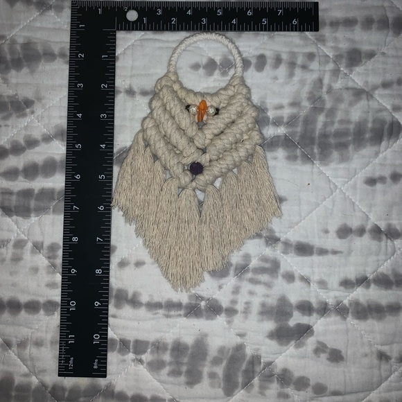 Handmade Macrame 8.5” - Picture 3 of 3